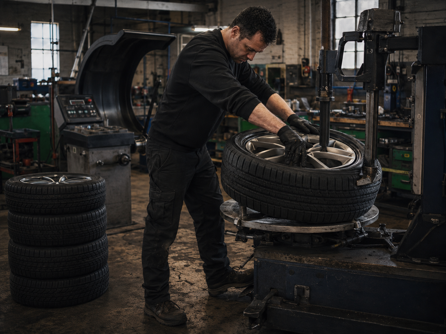 Reifenservice bei Autoteam24 in Essen